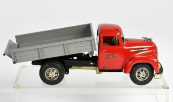 Schuco, Construction truck N 6077, Germany, 26,5 cm, drive not checked, min. paint d., C 1-2