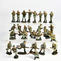 Duro a.o., bundle fighting soldiers, sev. manufactures, 7,5 cm, composite, paint d., C 3