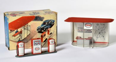 CKO Kellermann, petrol station no 400, W.-Germany, 15 cm, tin, box (inner flaps missing) C 2, C 1-