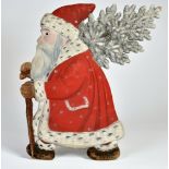 Santa Claus display, paper, 50 cm, C 2