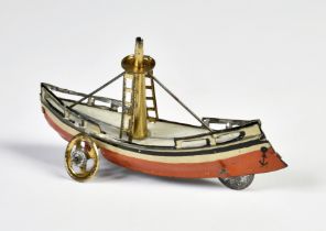 Hess, Penny Toy ship, Germany pw, 11 cm, tin, paint d., C 2