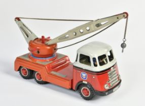 Arnold prototype, DAF truck with crane, 30 cm, crane supplement has been produced with Bedford