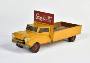 Arnold prototype, Coca Cola truck after US.-model, wood, 32 cm, has not been produced