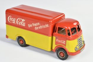 Arnold prototype, DAF truck "Coca Cola", 29 cm, rear cannot be opened, has not been produced this