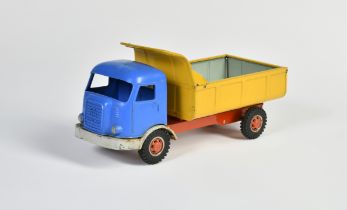 Arnold prototype, Krupp dump truck, driver cab plastic, otherwise tin, 28 cm, Krupp driver cab has
