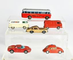 Corgi, Tekno, Gama, bundle cars, 1:43, diecast, paint d., C 2-3