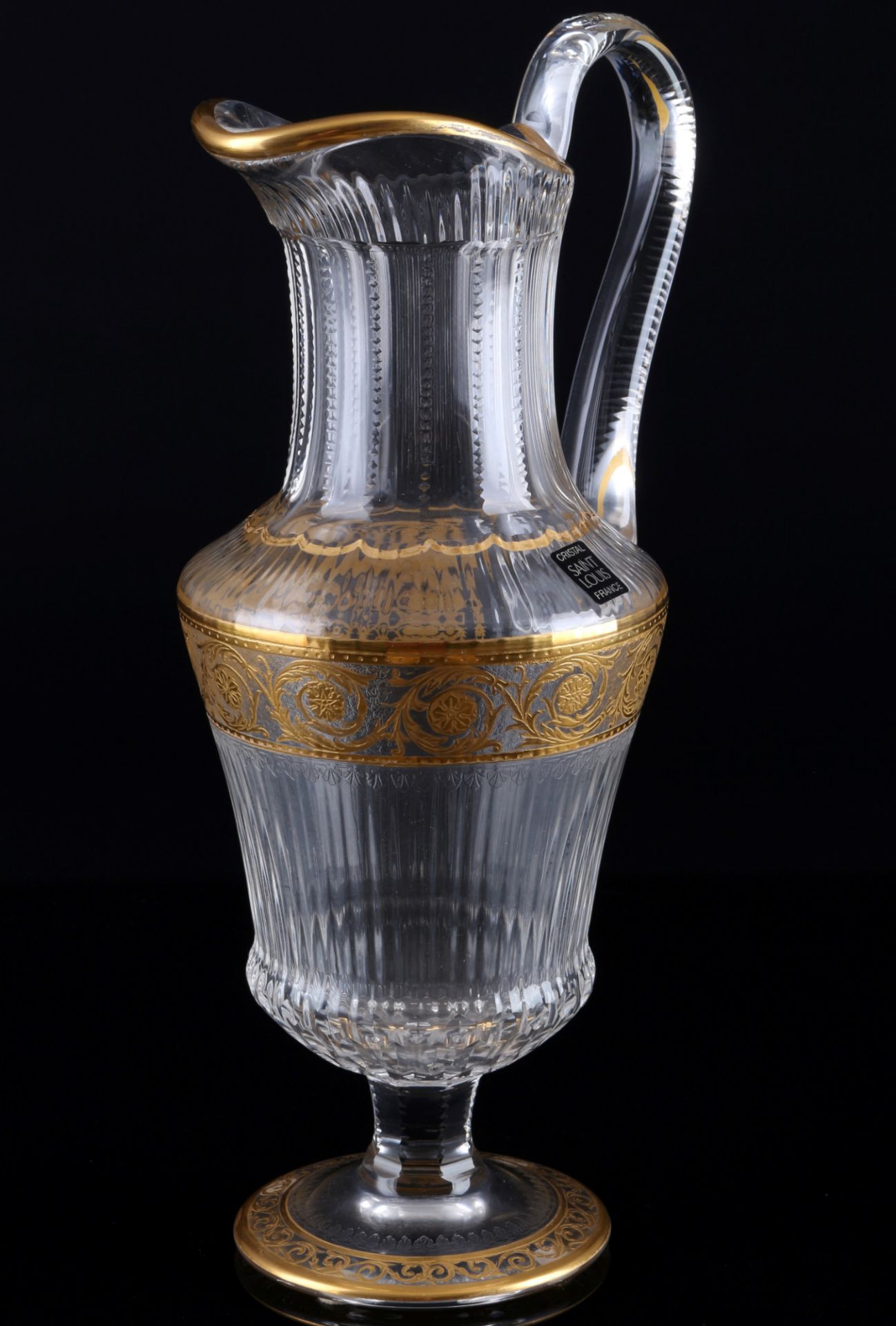 St. Louis Thistle Gold large water pitcher, großer Wasserkrug, - Image 2 of 4