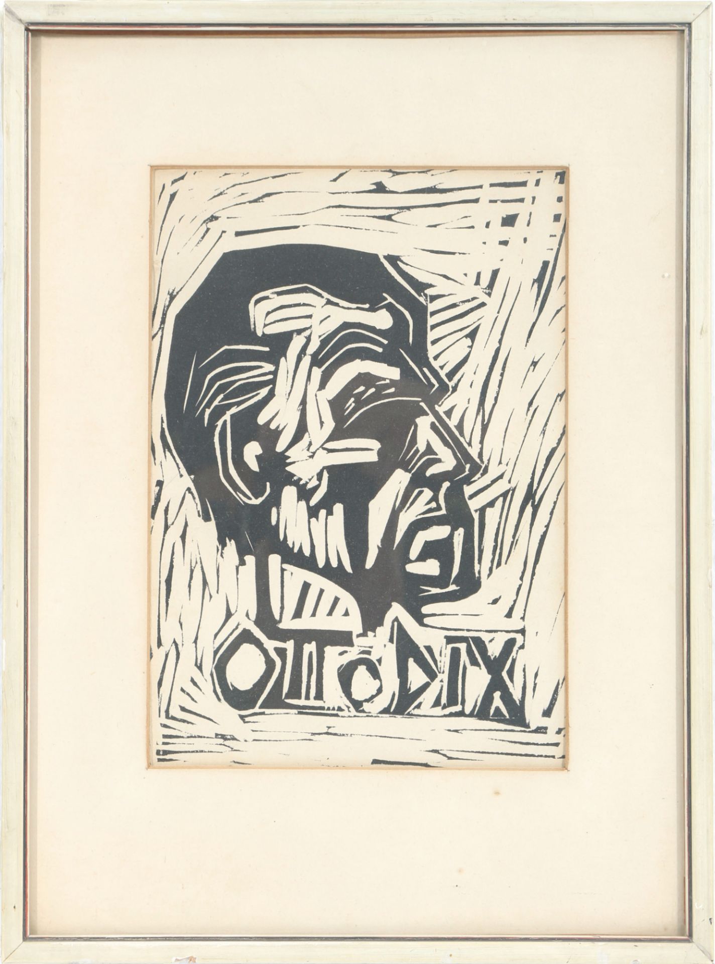 Otto Dix (1891-1969) Selbstportrait 1950, self portrait, - Bild 2 aus 2