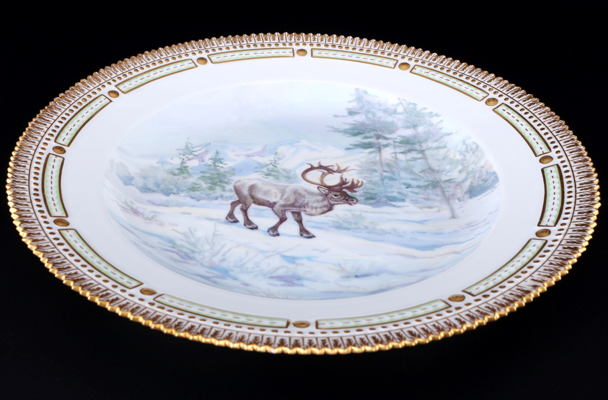 Royal Copenhagen Fauna Danica dinner plate 3549 1st choice, Speiseteller, - Image 2 of 3