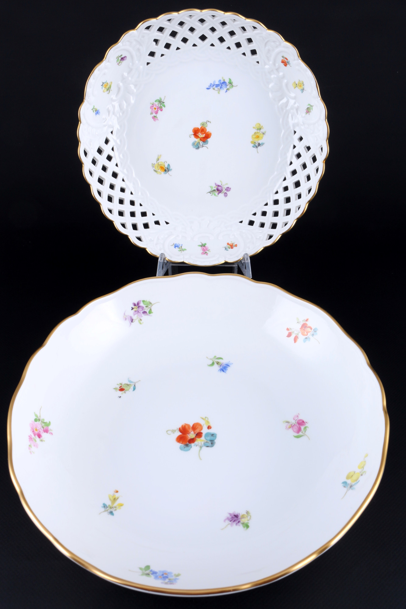 Meissen Strewn Flowers coffee service for 6 persons, Kaffeeservice für 6 Personen, - Image 5 of 7