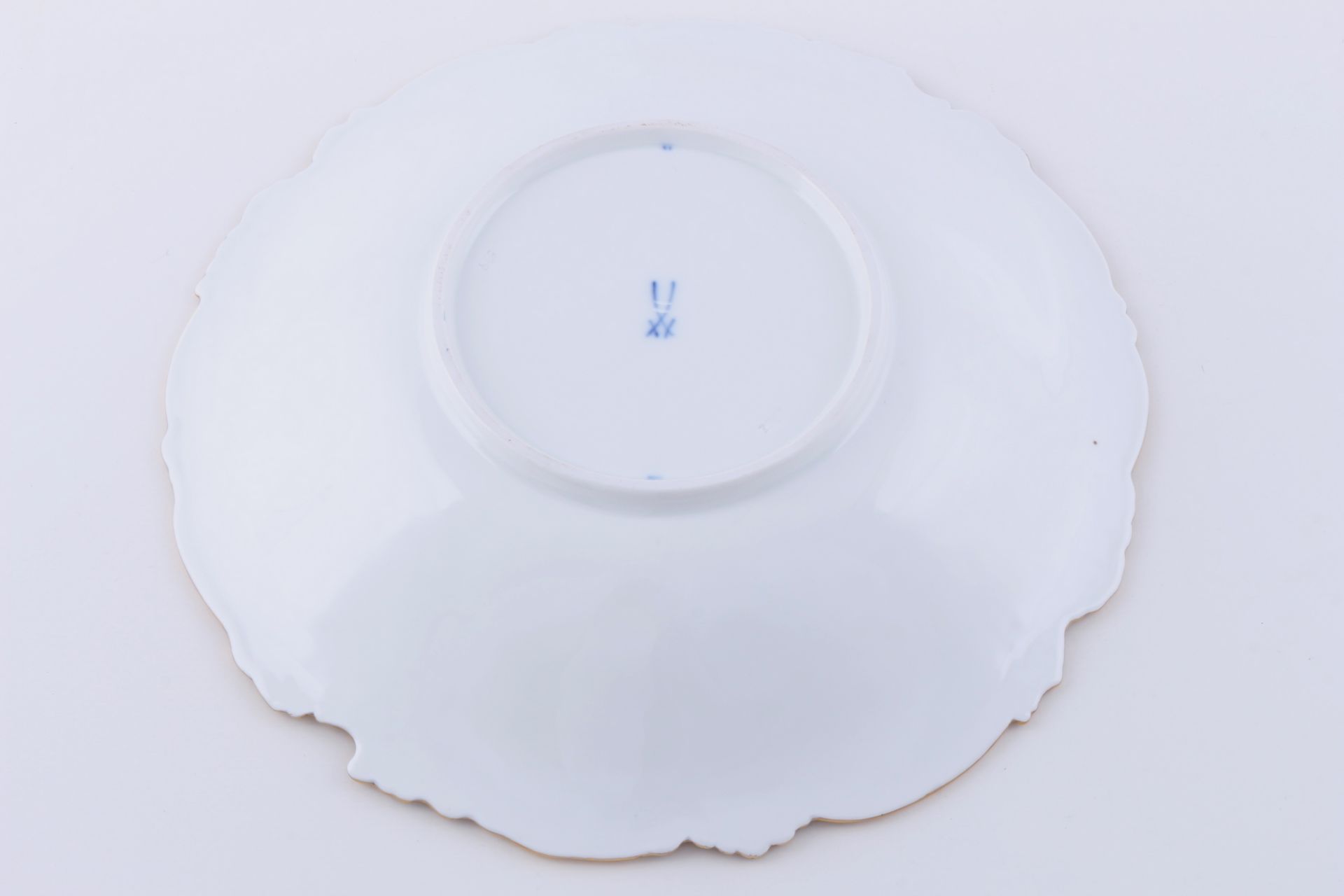 Meissen large splendor bowl,  große Prunkschale kobaltblau, - Image 3 of 3