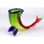 Venini Murano Glas Fisch von Fulvio Bianconi (1915-1996), glass fish,