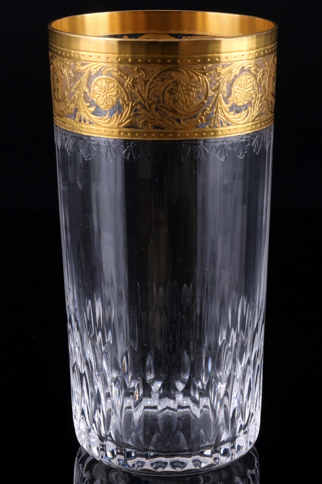 St. Louis Thistle Gold 6 large highball glasses, große Bechergläser, - Image 2 of 3