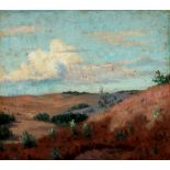 Anton Klaus C. Asmussen (1857-1904) An der Heide bei Buchholz, at the heath near Buchholz,