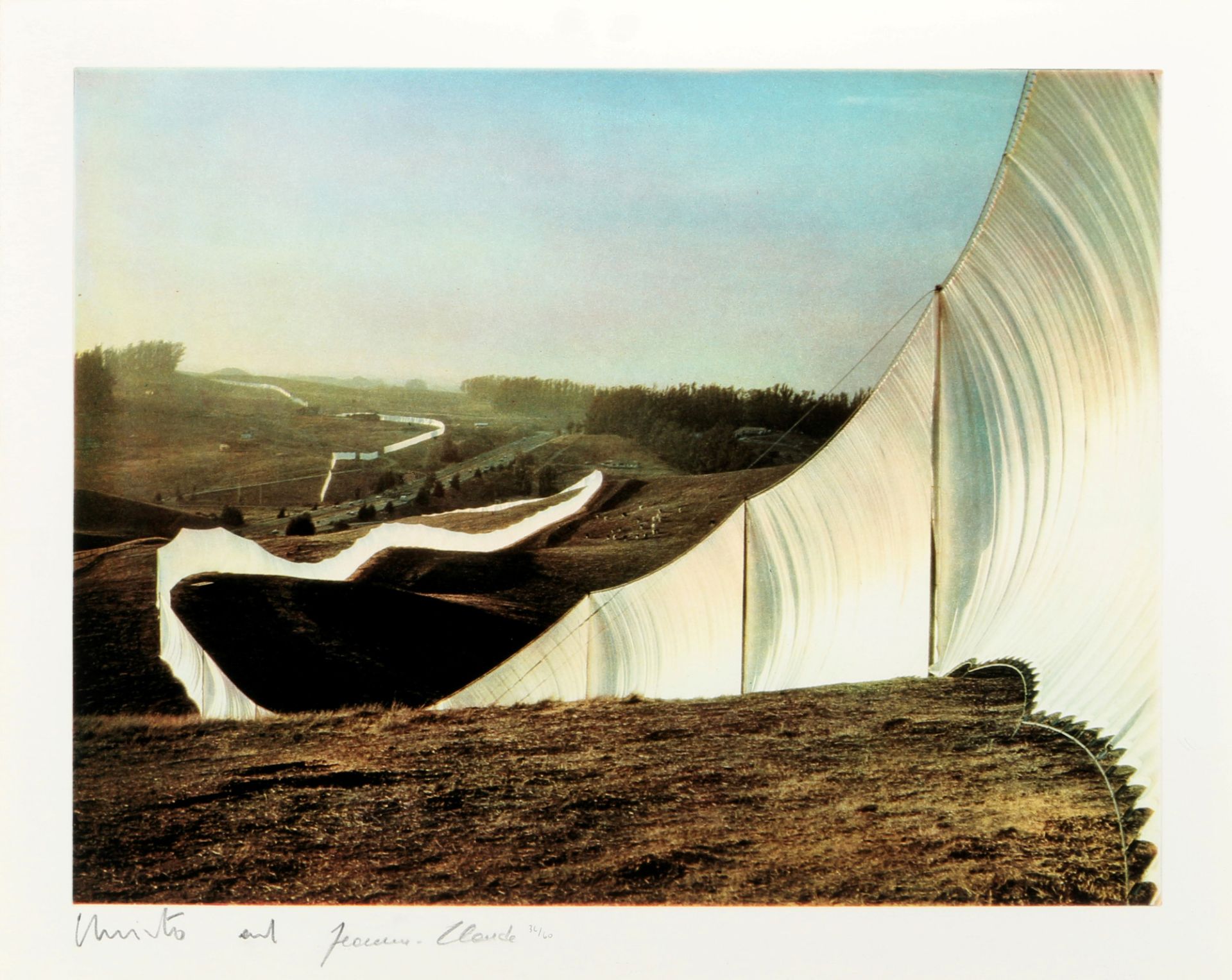 Christo & Jeanne-Claude (1935-2020) Running Fence 1976,