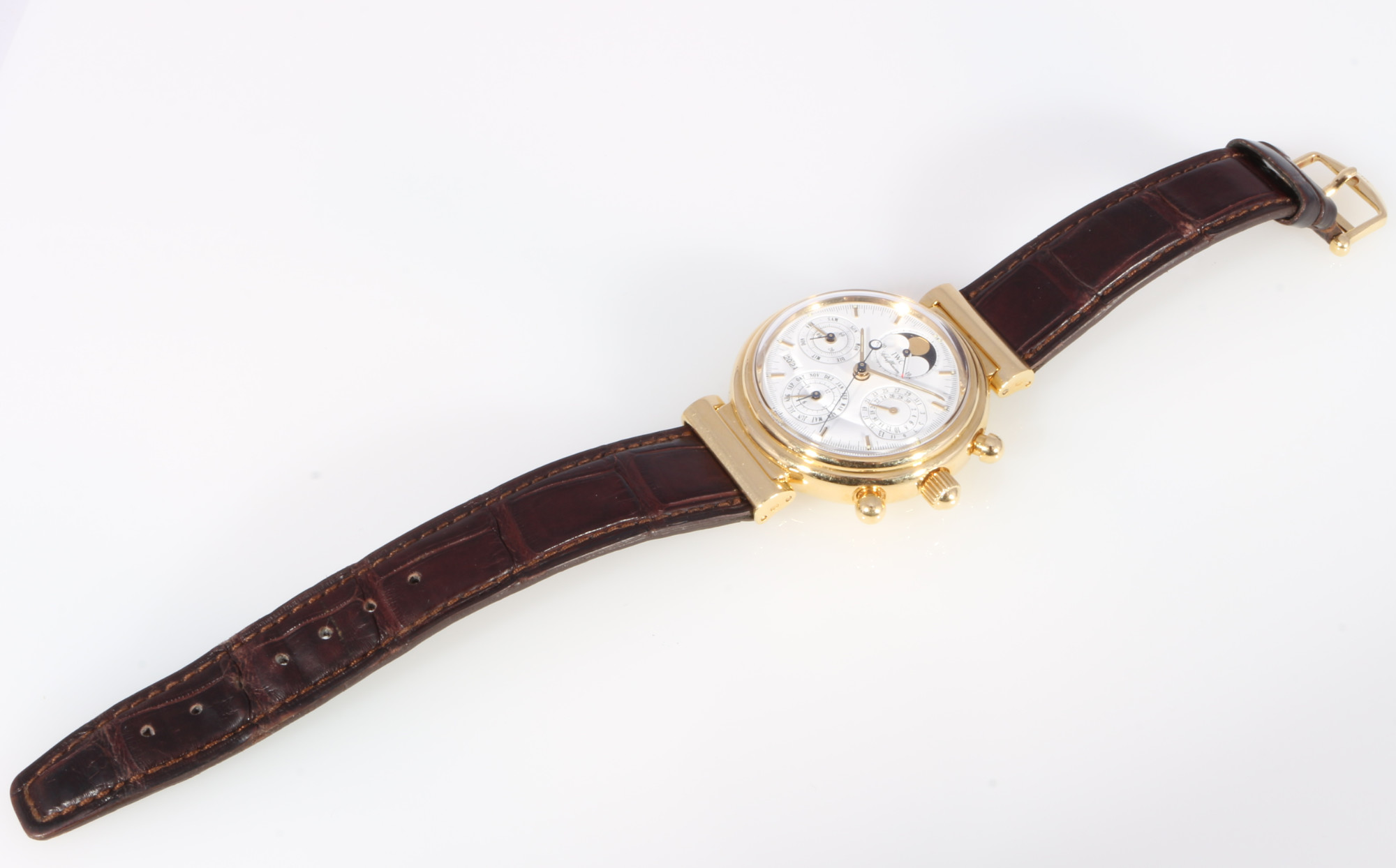 IWC Da Vinci Automatic 750 gold men's wrist watch IW3750, 18K Gold Herren Armbanduhr, - Image 5 of 11