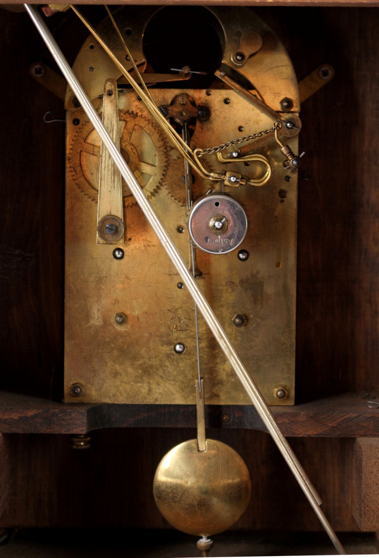 Westminster bracket clock ca. 1900, Junghans, Tischuhr um 1900, Stockuhr, - Image 7 of 7