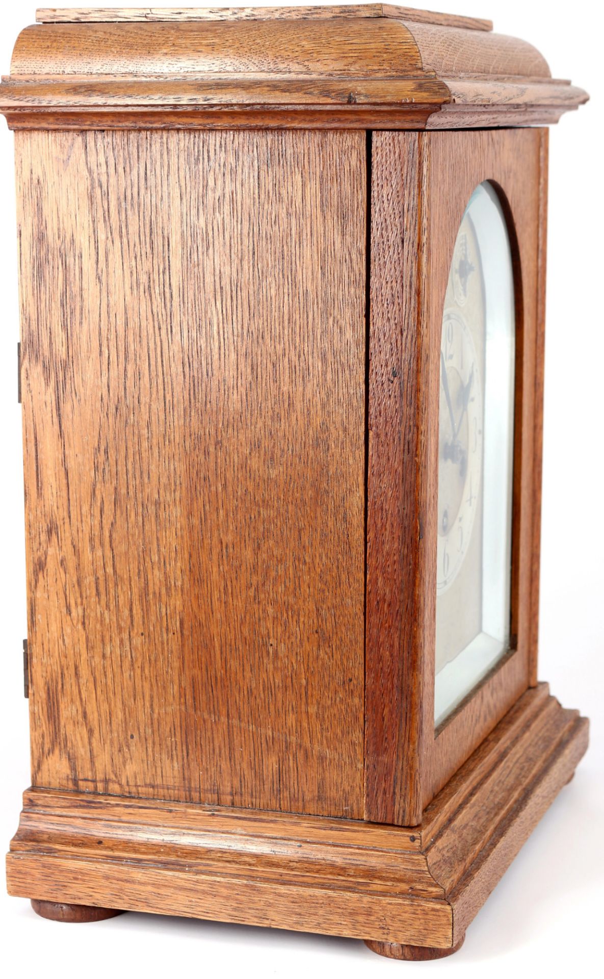 Westminster bracket clock ca. 1900, Junghans, Tischuhr um 1900, Stockuhr, - Image 5 of 7