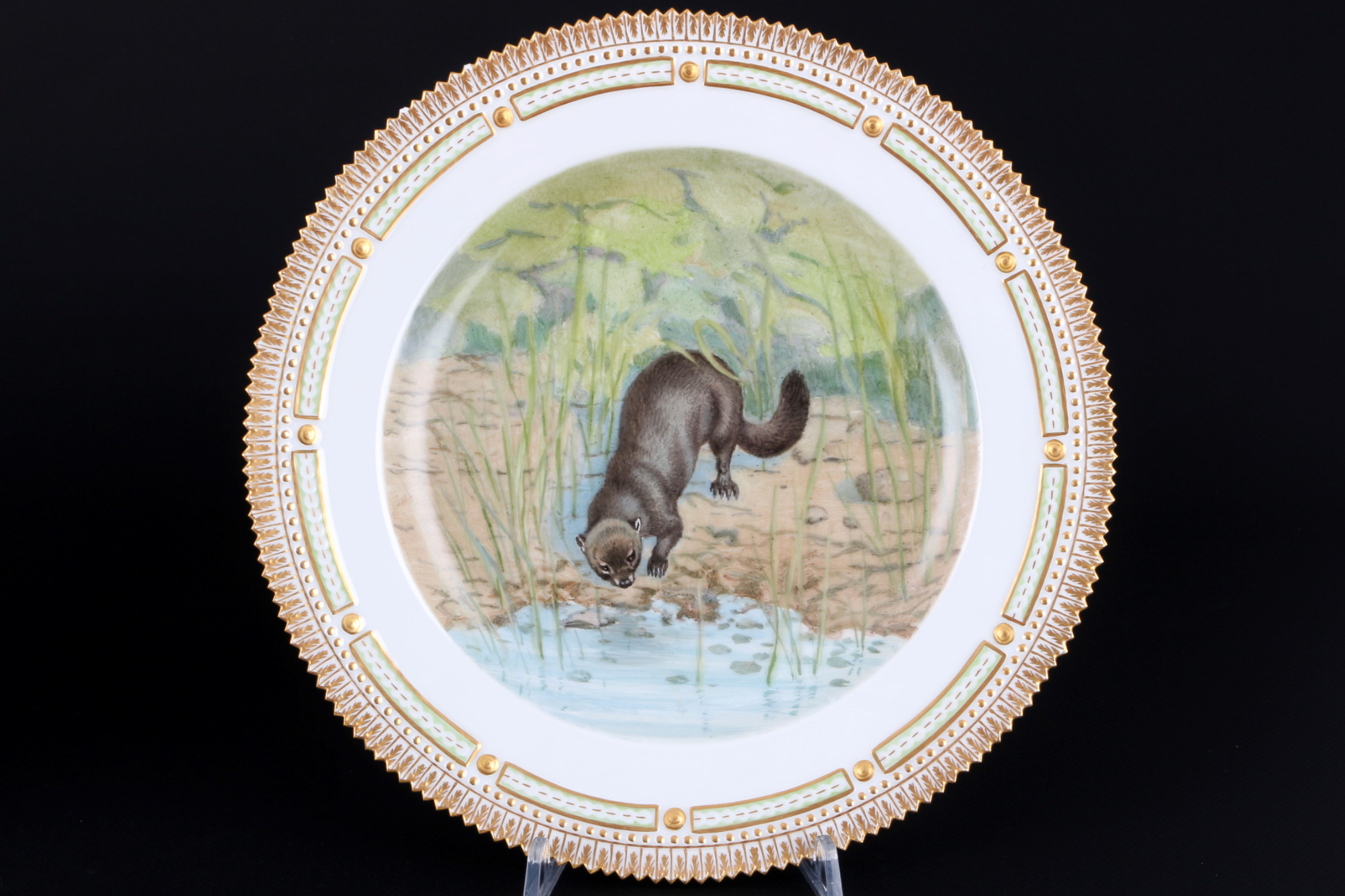 Royal Copenhagen Fauna Danica 2 dinner plates 3549 1st choice, Speiseteller, - Image 3 of 6