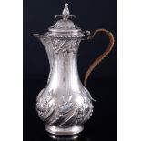 England 925 Silber Kaffeekanne 18. Jahrhundert, sterling silver coffee pot 18th cenutry,