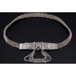 Silber Brautgürtel, Nordafrika / Berber, silver bridal waistbelt,