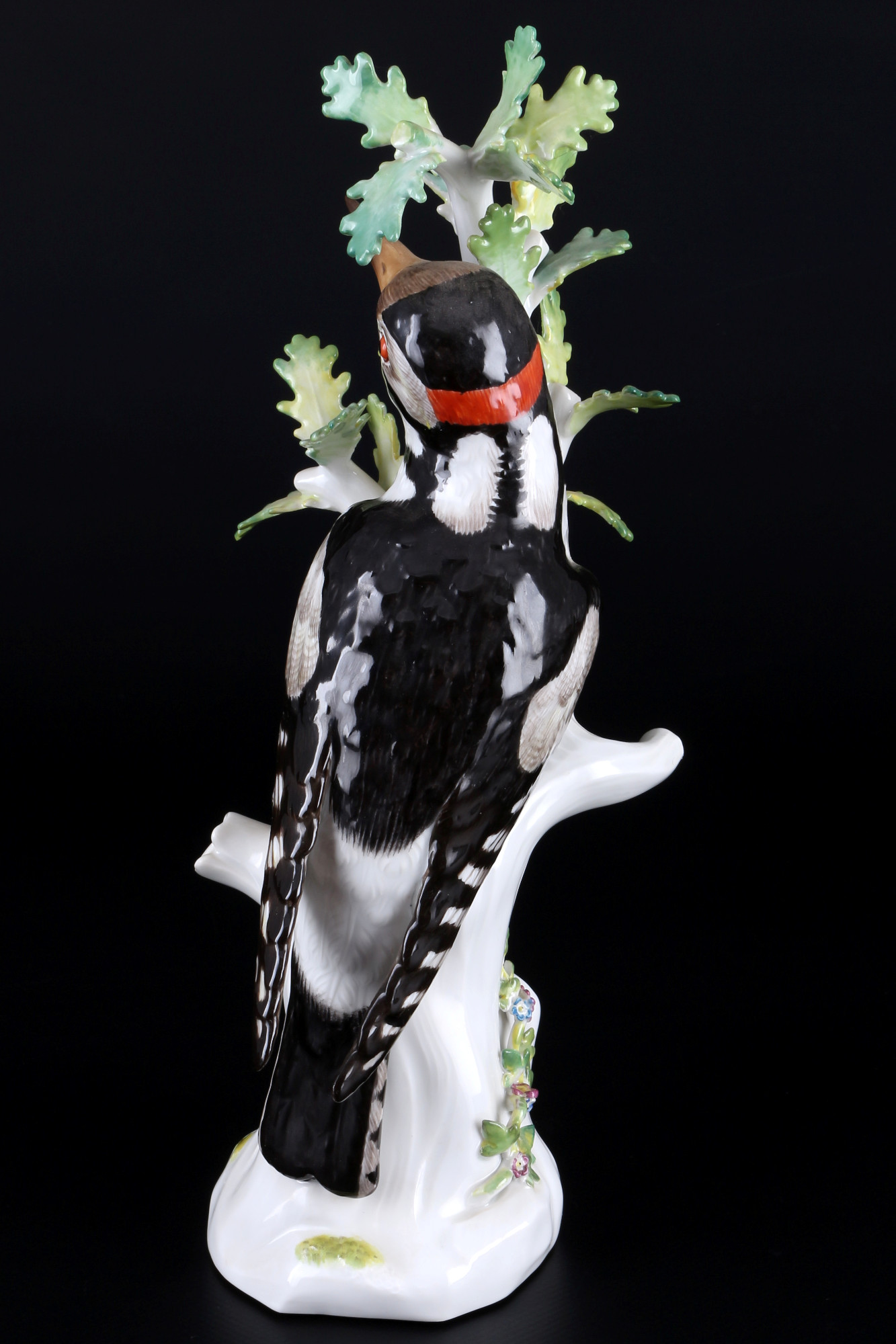 Meissen great spotted woodpecker bird 1st choice, Buntspecht Vogel 1.Wahl, - Image 2 of 5