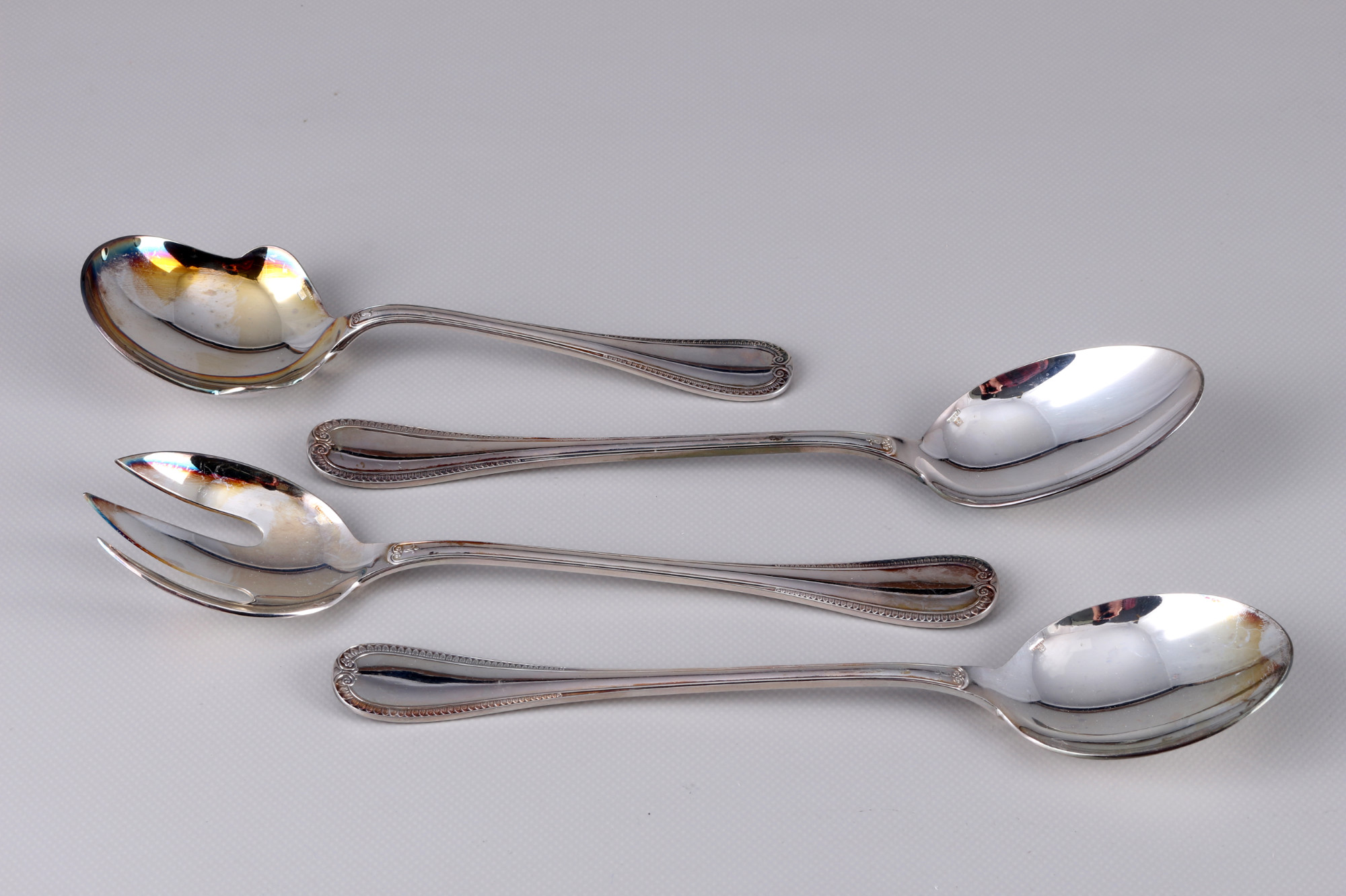 Christofle Malmaison flatware for 6 persons, silver-plated, Besteckset für 6 Personen, - Image 4 of 6