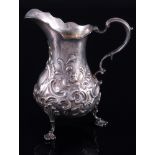 England 925 Silber Milchkanne von 1847, sterling silver milk pot mid 19th cenutry,