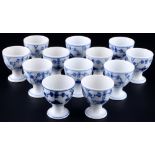 Royal Copenhagen Musselmalet 12 Eierbecher, egg cups,