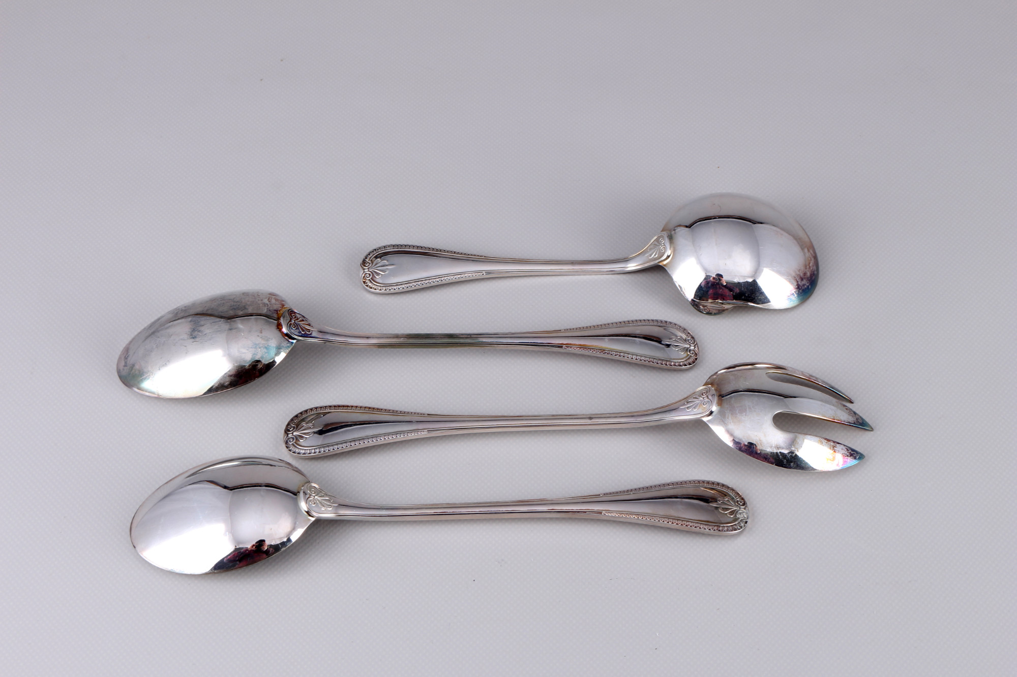 Christofle Malmaison flatware for 6 persons, silver-plated, Besteckset für 6 Personen, - Image 5 of 6