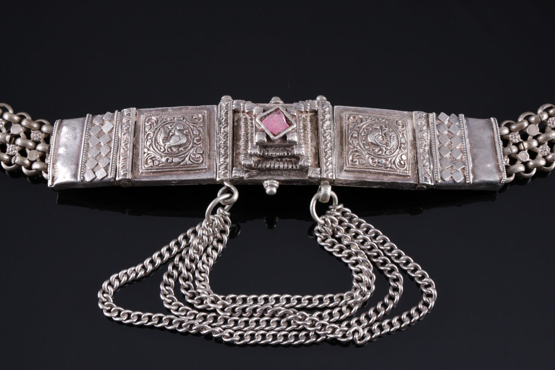 Silver bridal waistbelt, North Africa / Berber, Silber Brautgürtel, - Image 2 of 4