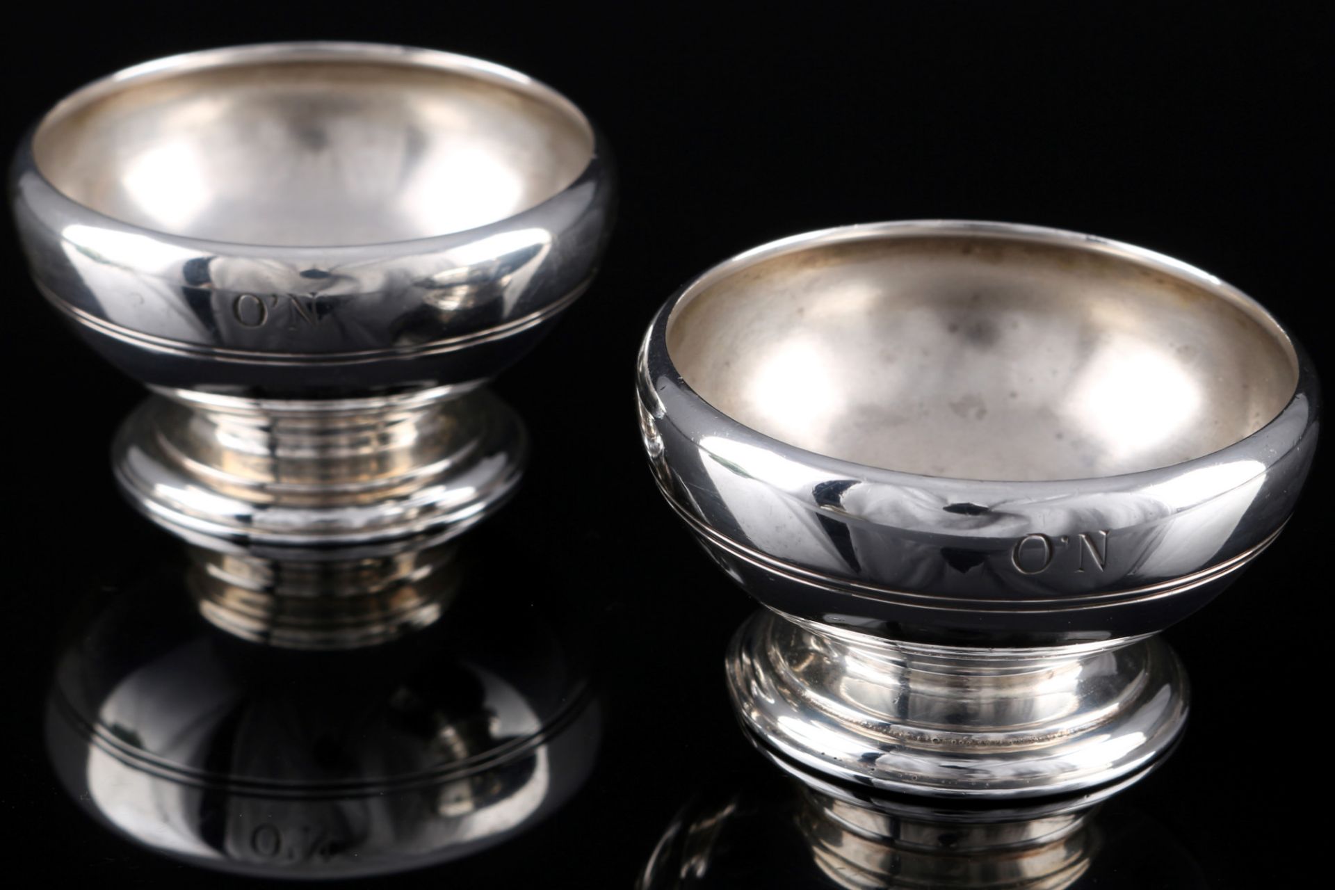 Tiffany & Co. 925 sterling silver pair of bowls 20166, Silber Paar Schalen,
