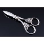 Georg Jensen Blossom / Magnolia 925 Silber Traubenschere, sterling silver grape scissor,