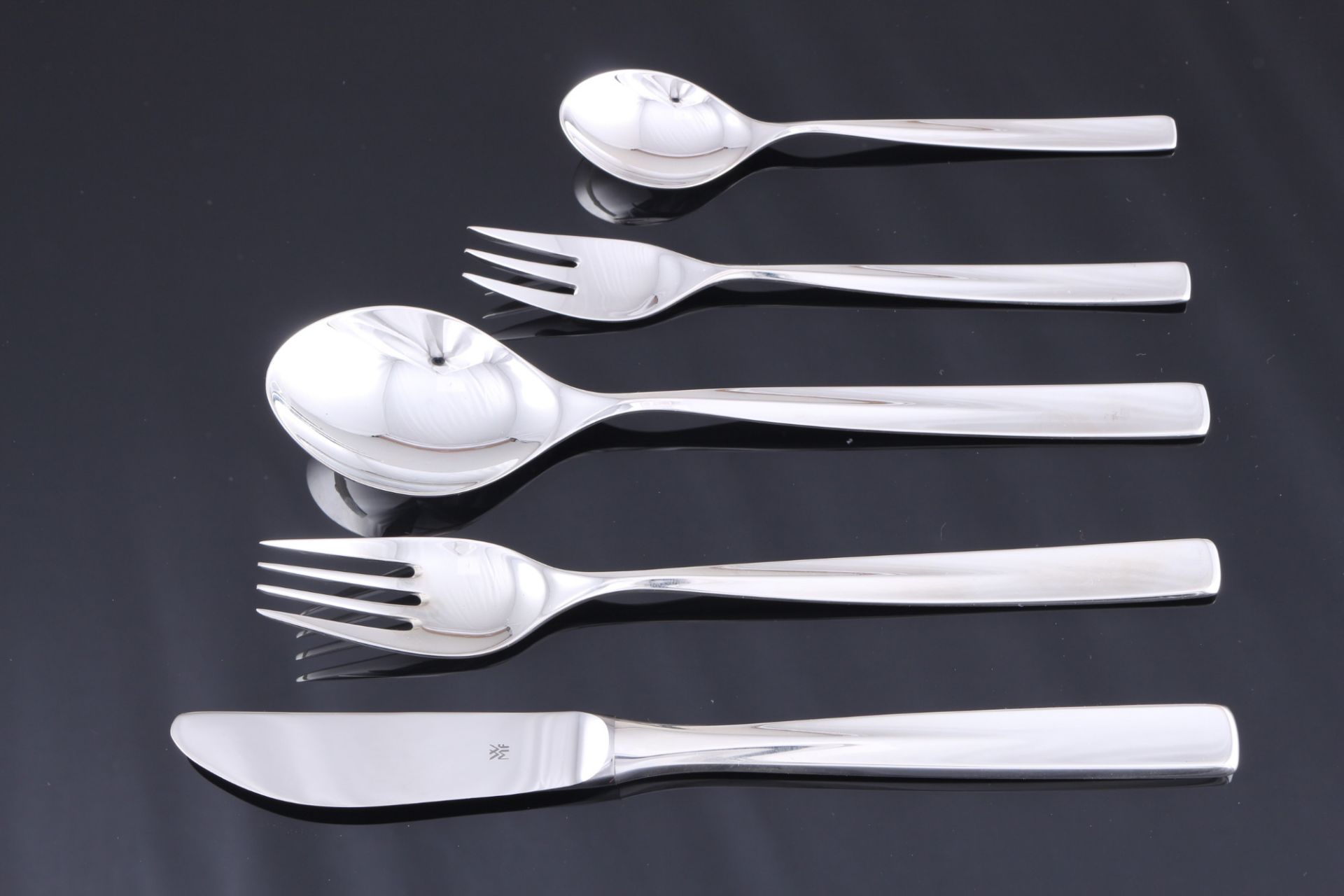 WMF Amsterdam 800 silver cutlery, Silber Besteck, - Image 2 of 5