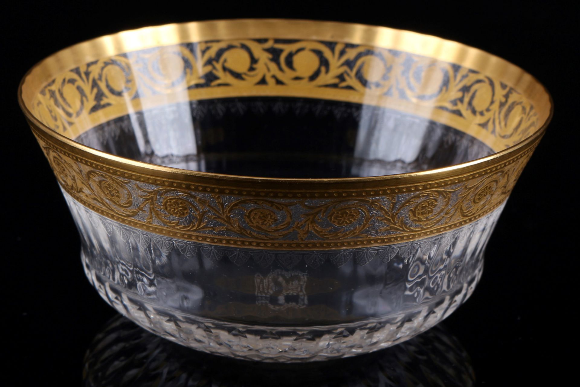 St. Louis Thistle Gold 6 finger bowls, Schalen, - Image 2 of 3