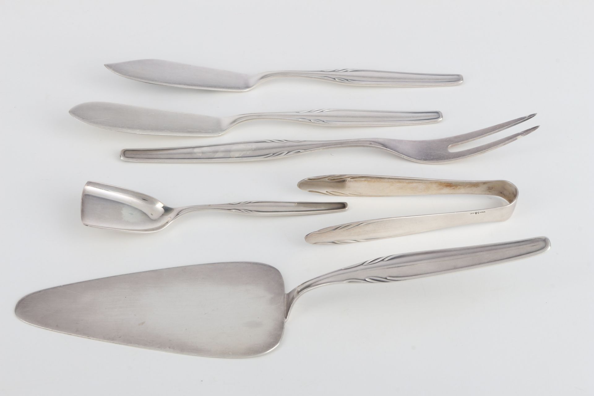 WMF Paris 800 silver cutlery for 12 persons, Besteck für 12 Personen, - Image 6 of 7
