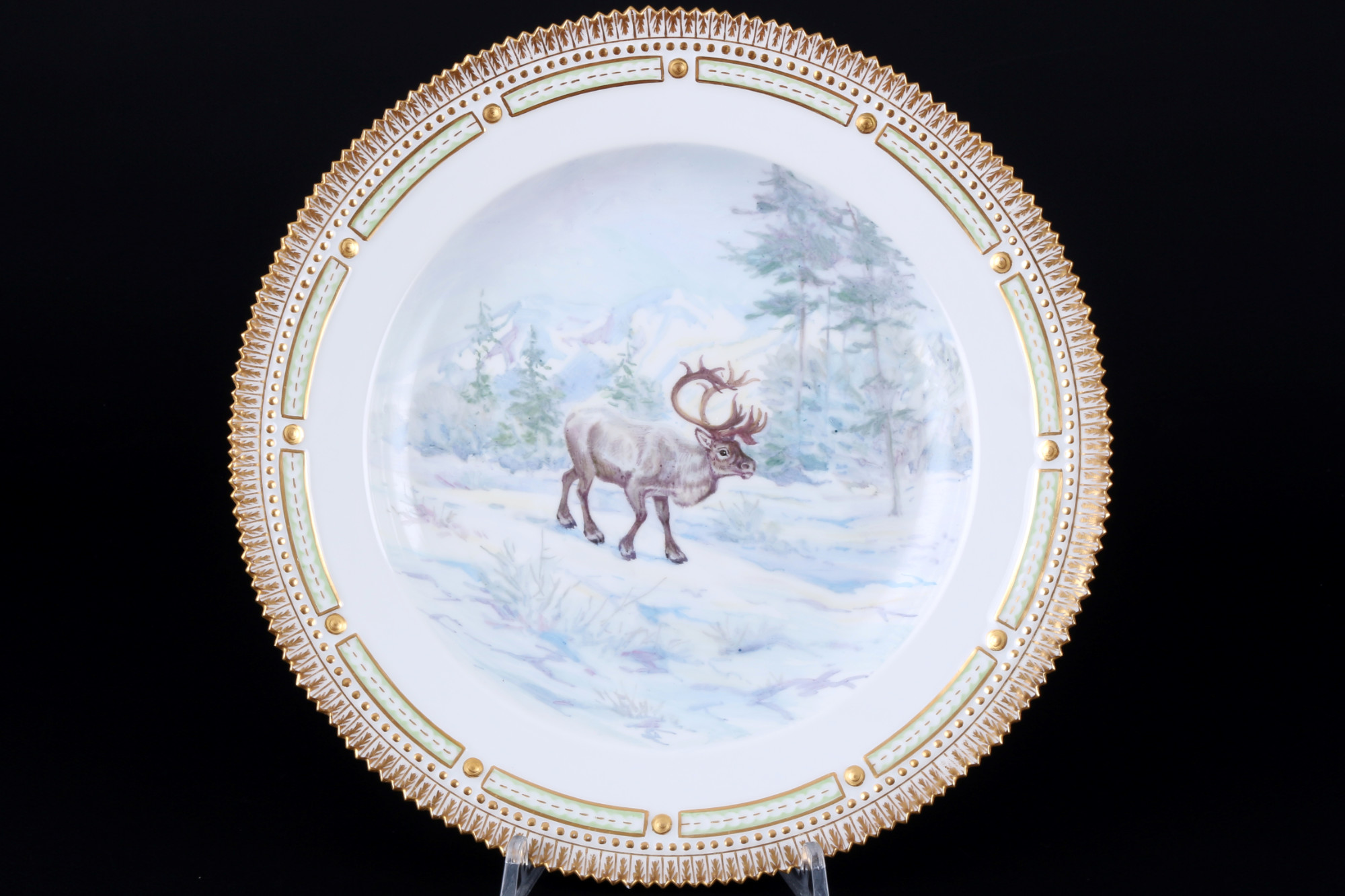 Royal Copenhagen Fauna Danica dinner plate 3549 1st choice, Speiseteller,