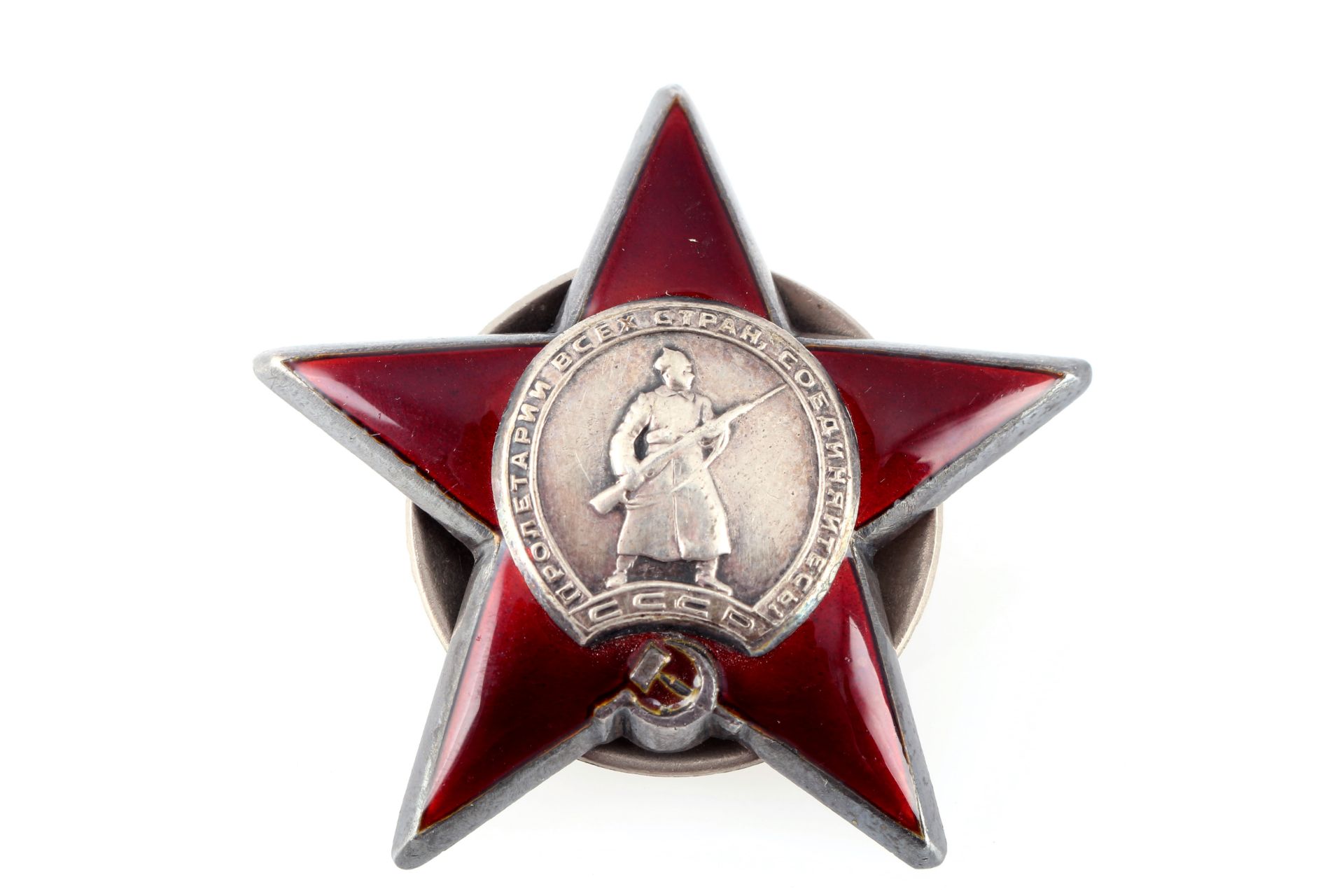2 russische Orden Sowjetunion, 2 soviet medals, - Bild 2 aus 4