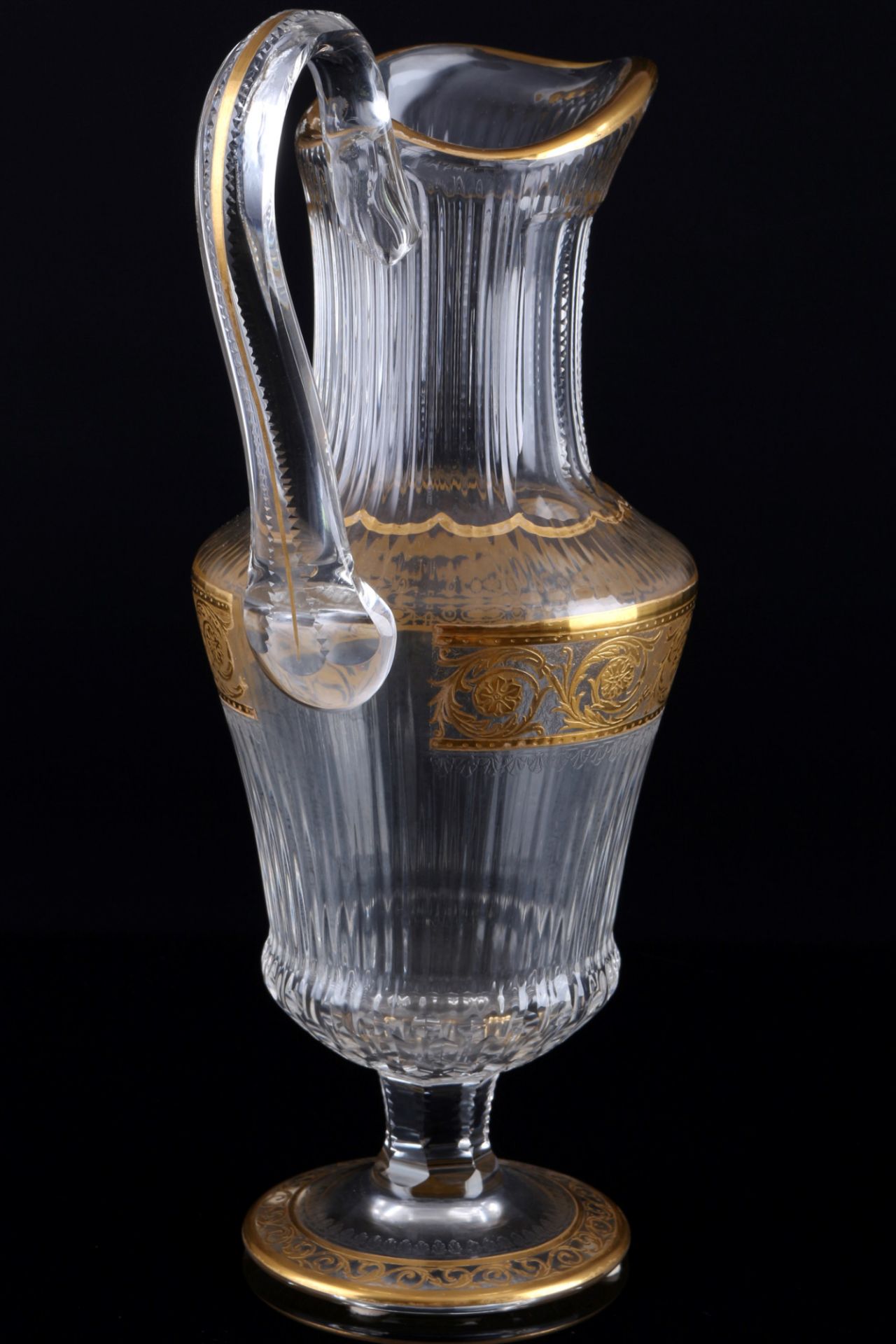 St. Louis Thistle Gold large water pitcher, großer Wasserkrug, - Image 3 of 4