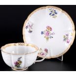 Meissen 18. Jahrhundert Blumenbukett Teetasse, tea cup 18th century,