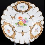 Meissen Blumenbukett Prunkteller 1.Wahl, splendor plate 1st choice,