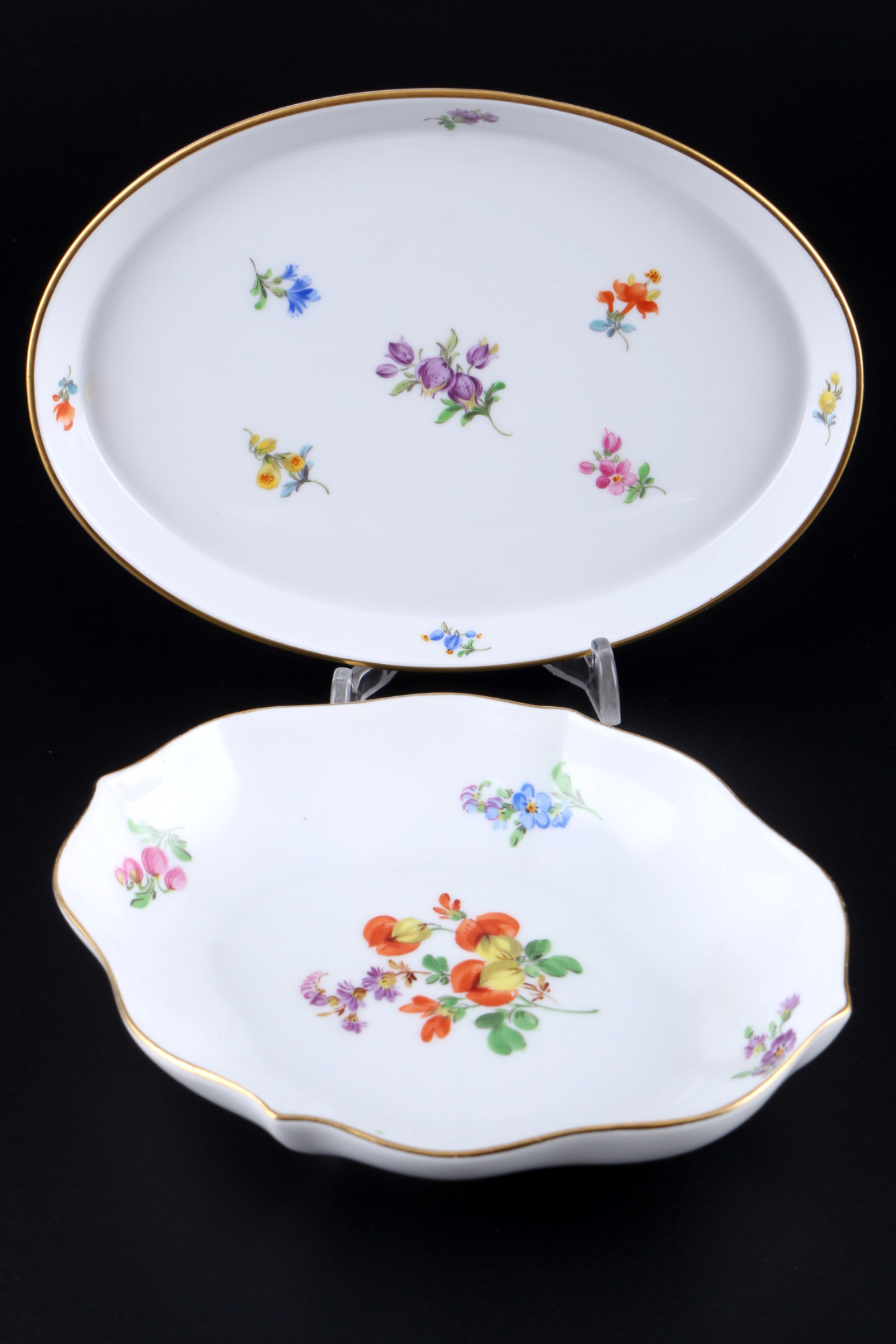 Meissen Strewn Flowers coffee service for 6 persons, Kaffeeservice für 6 Personen, - Image 6 of 7