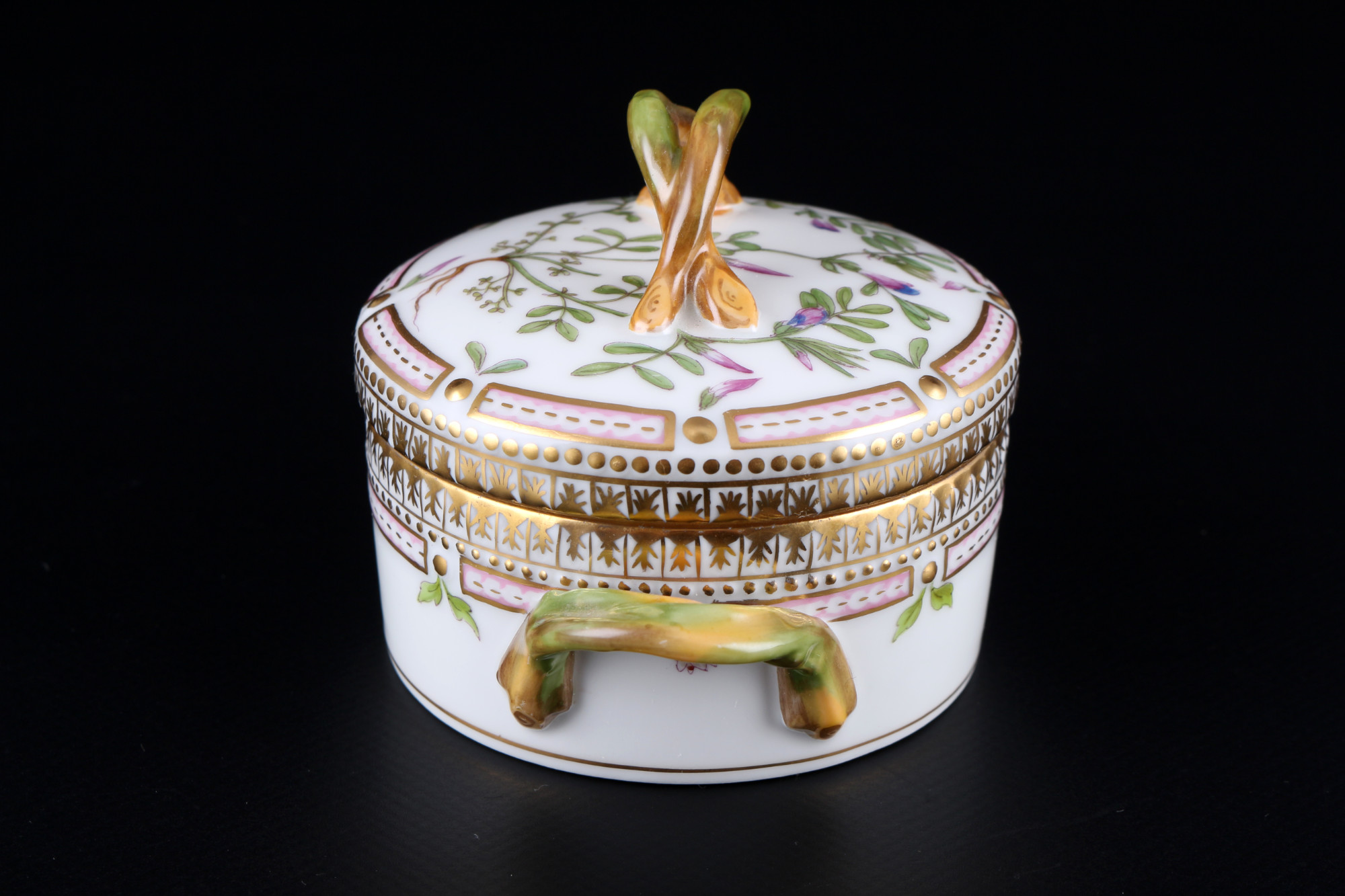 Royal Copenhagen Flora Danica sugar box 3502 1st choice, Zuckerdose, - Image 3 of 4