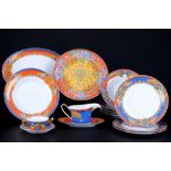 Rosenthal Ikarus Versace Primavera 13-teiliges Speiseporzellan, 13-piece dinner porcelain,