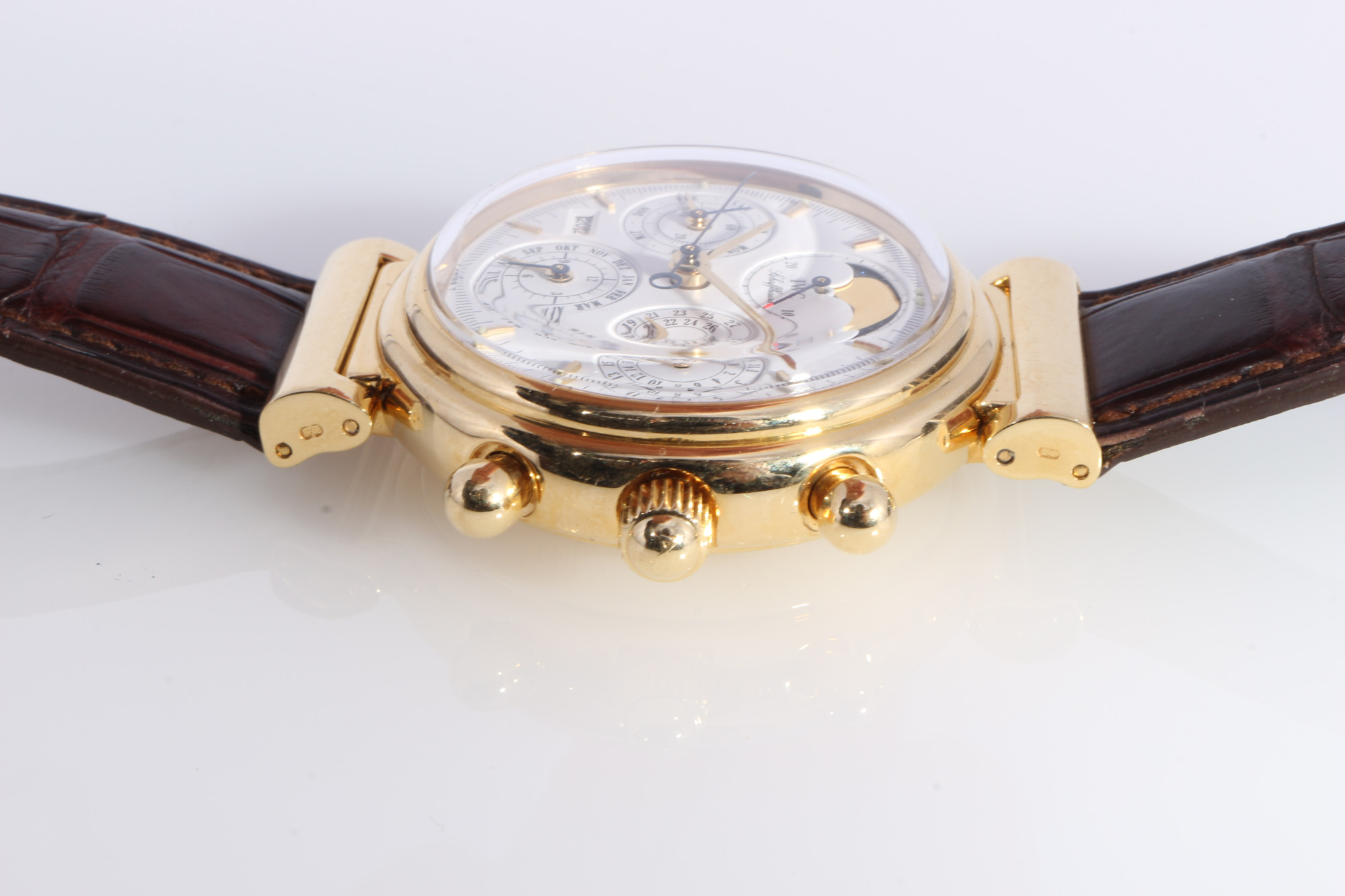 IWC Da Vinci Automatic 750 gold men's wrist watch IW3750, 18K Gold Herren Armbanduhr, - Image 6 of 11