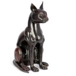 Bronze ägyptische Bastet Katze, bronze egyptian bastet cat,