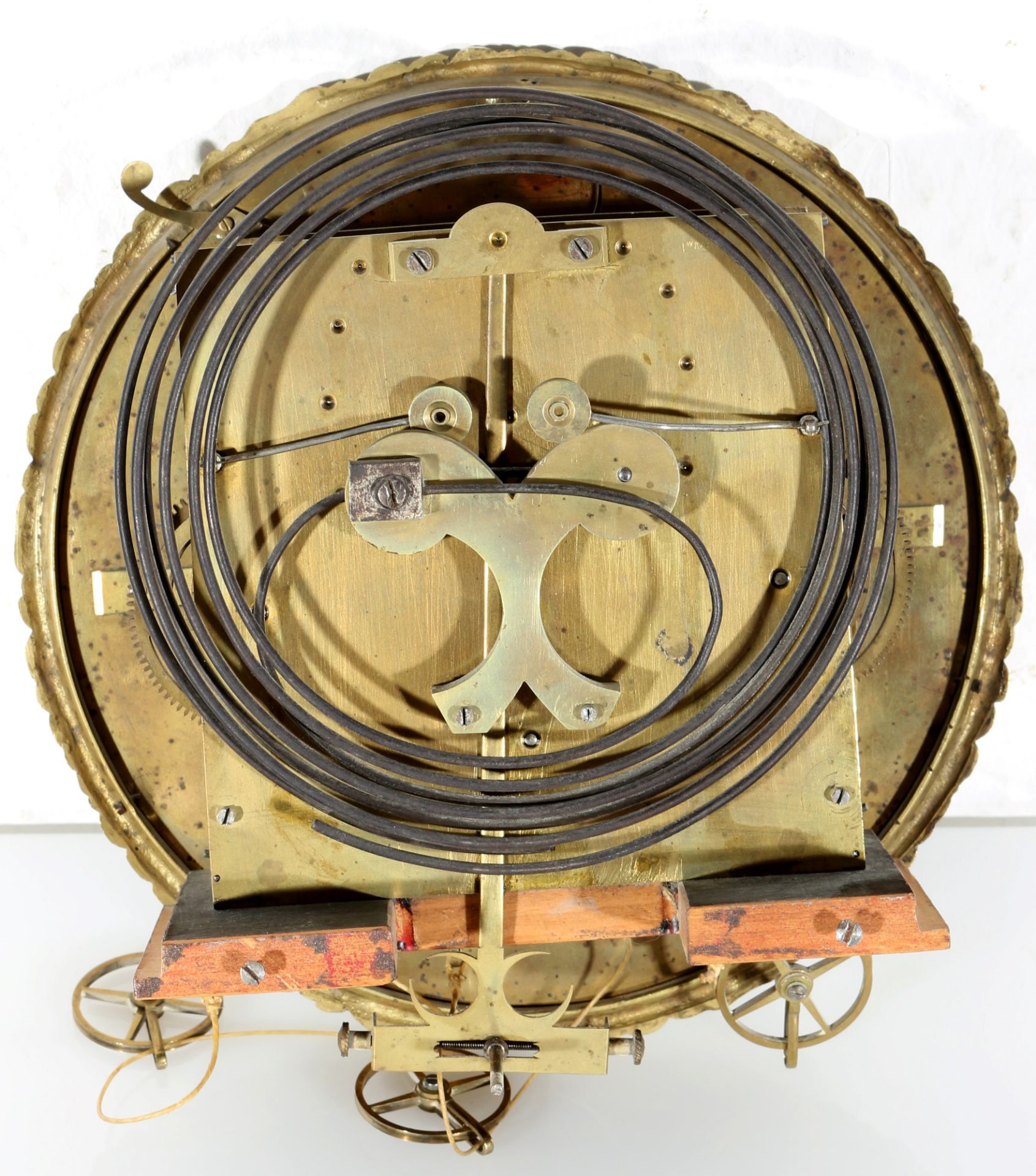 Wiener Regulator 3-Gewichter um 1900, vienna wall clock, - Bild 6 aus 6