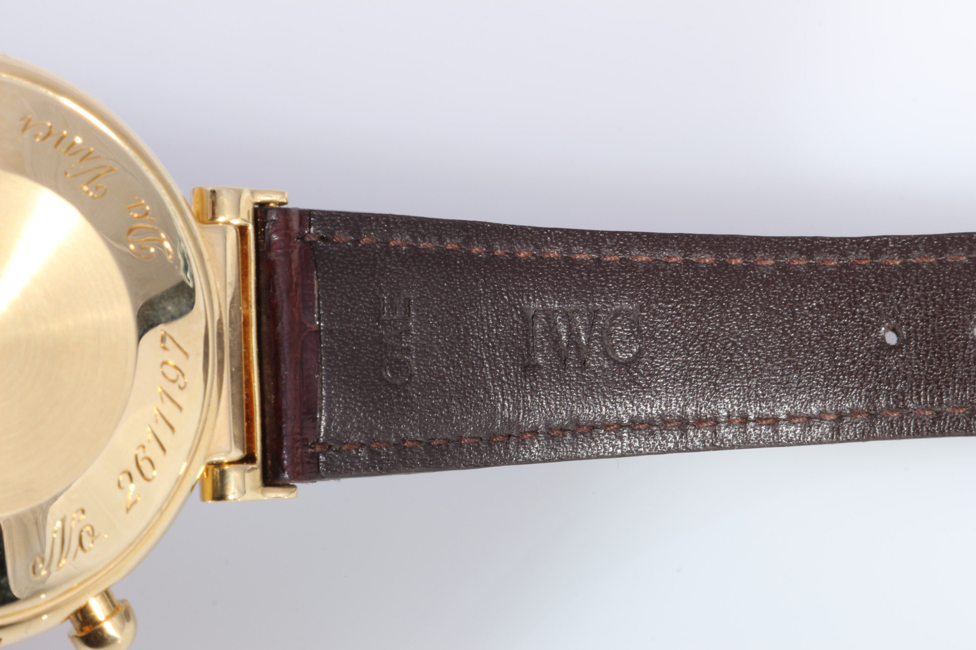 IWC Da Vinci Automatic 750 gold men's wrist watch IW3750, 18K Gold Herren Armbanduhr, - Image 9 of 11