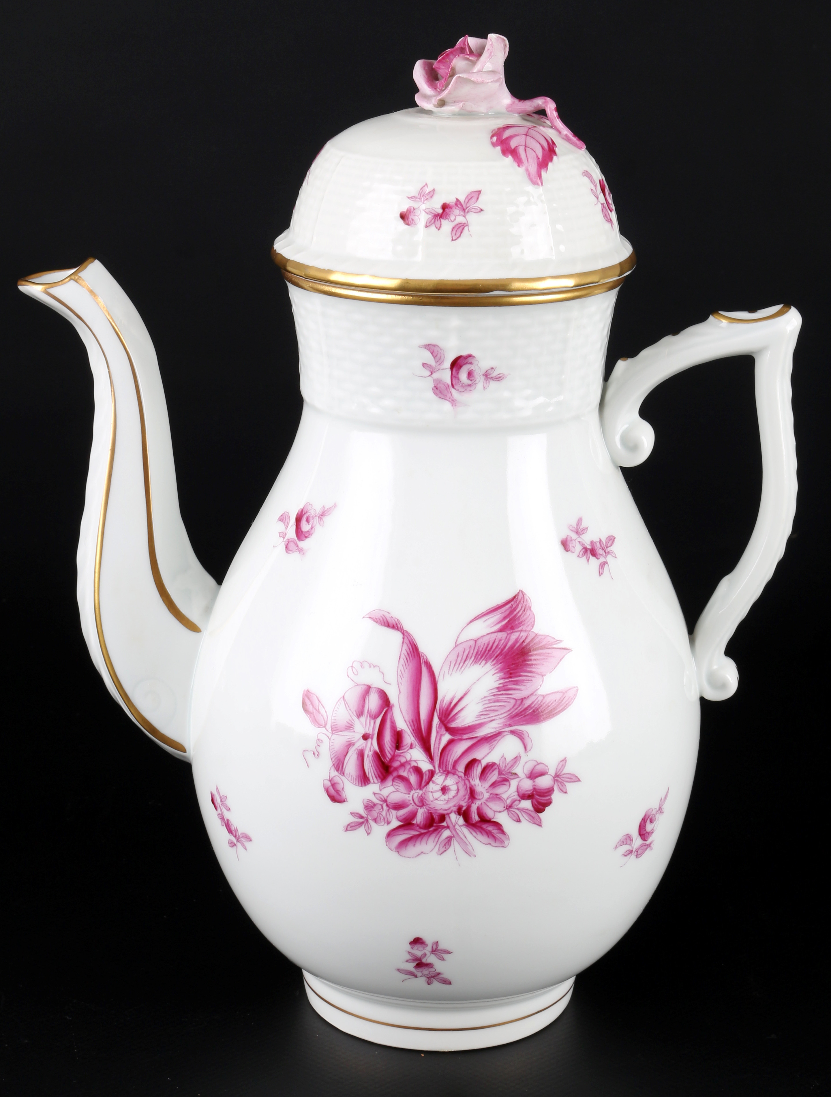 Herend Bouquet de Tulipe tea service for 6 persons, Teeservice für 6 Personen, - Image 3 of 5