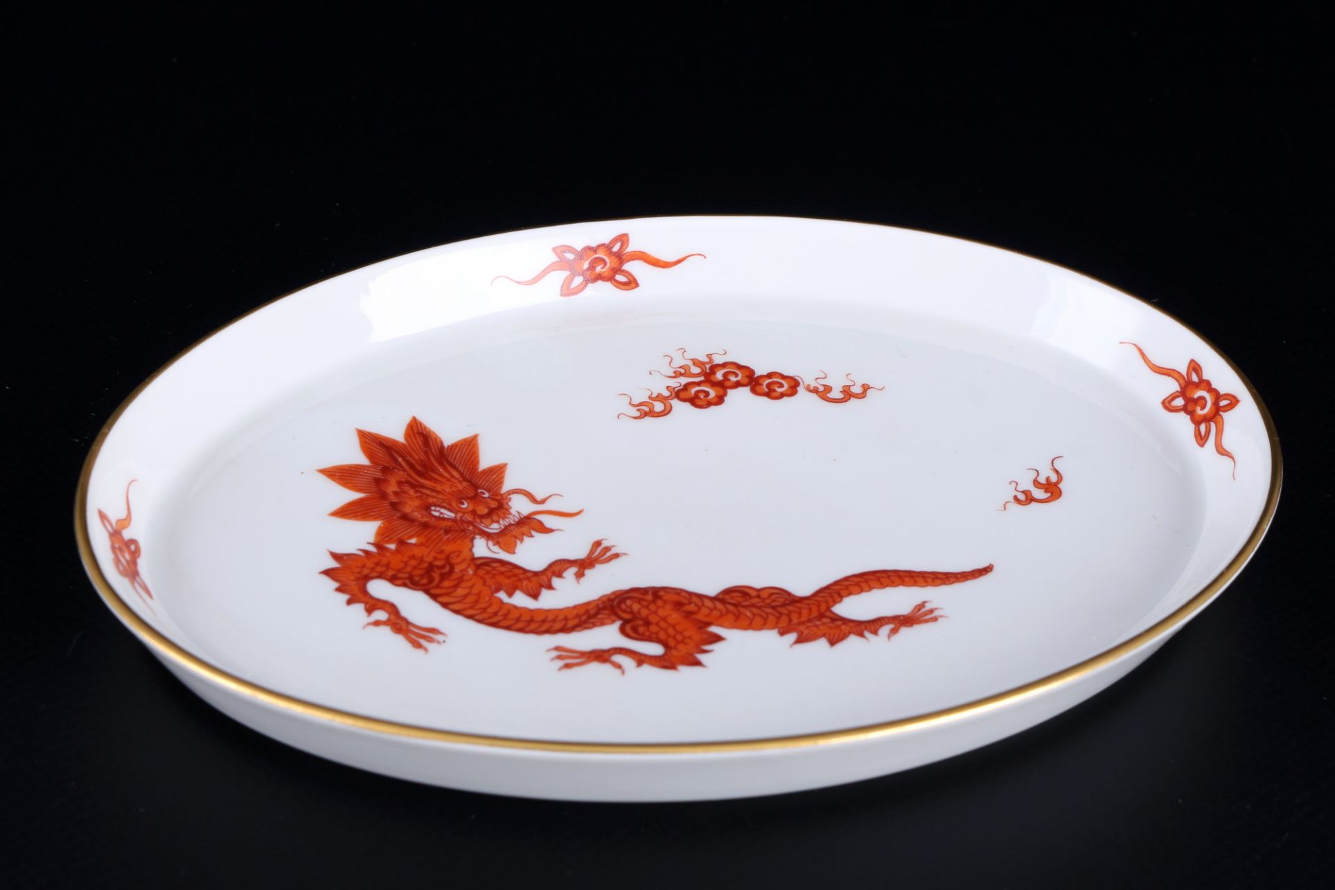 Meissen Red Ming Dragon coffee service for 6 persons 1st choice, Kaffeeservice für 6 Personen 1.Wahl - Image 5 of 6